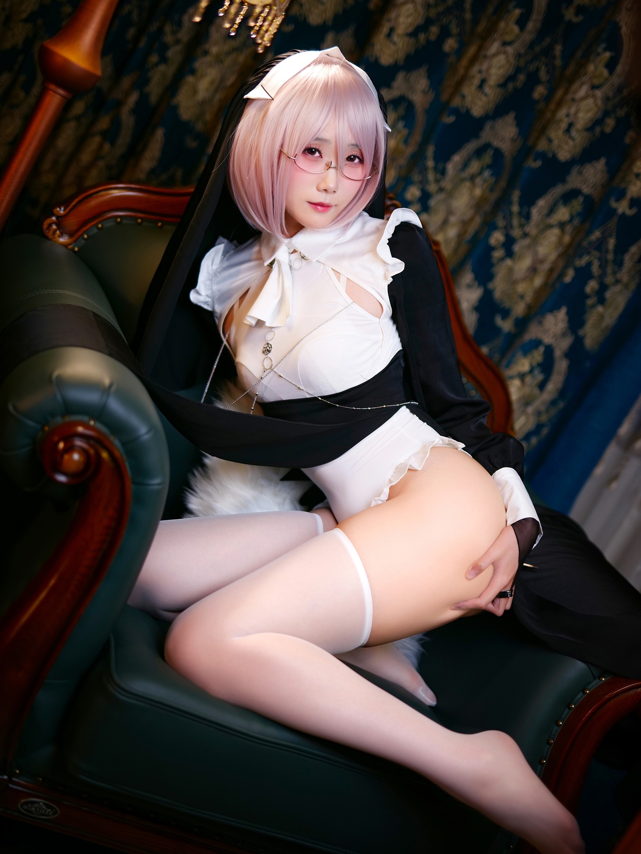 曉美媽 - NO.033 痴-修女 [61P]-XikXak